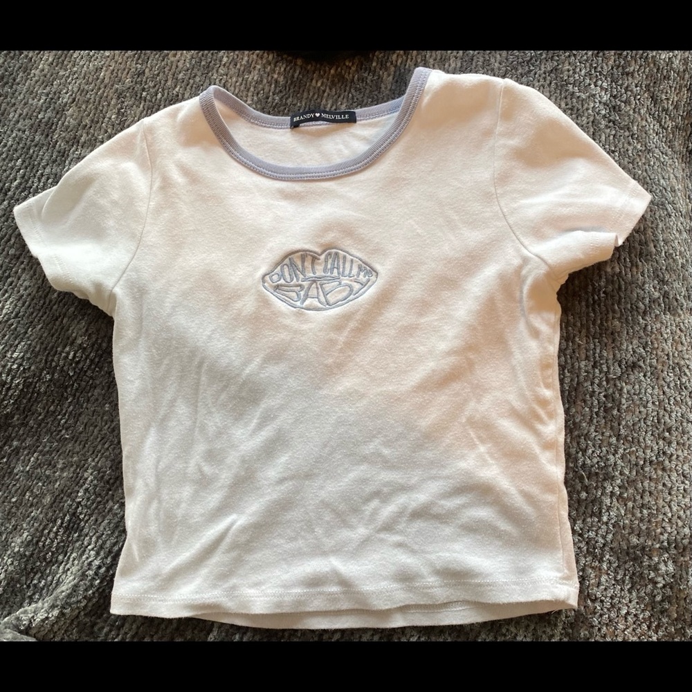 brandy melville don’t call me baby top